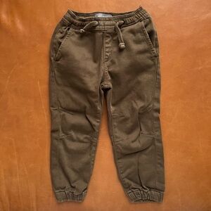 DL1961 Jackson Dark Olive Jogger Pants, 3